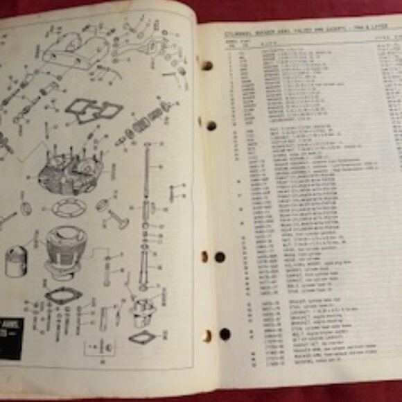 1941-1978 AMF/Harley Davidson Parts Catalog Issued Oct.1977 - Picture 11 of 13